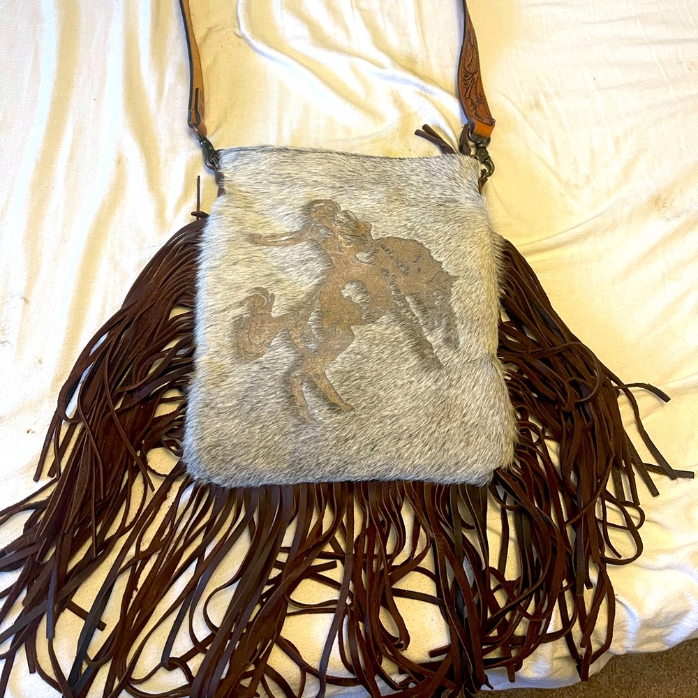 Brand new leather boutique handbag